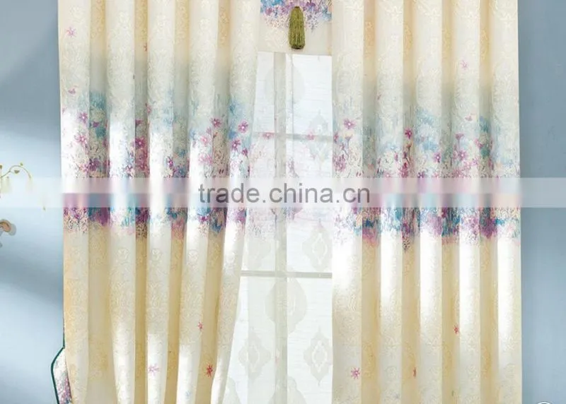 European high-grade jacquard polyester curtain