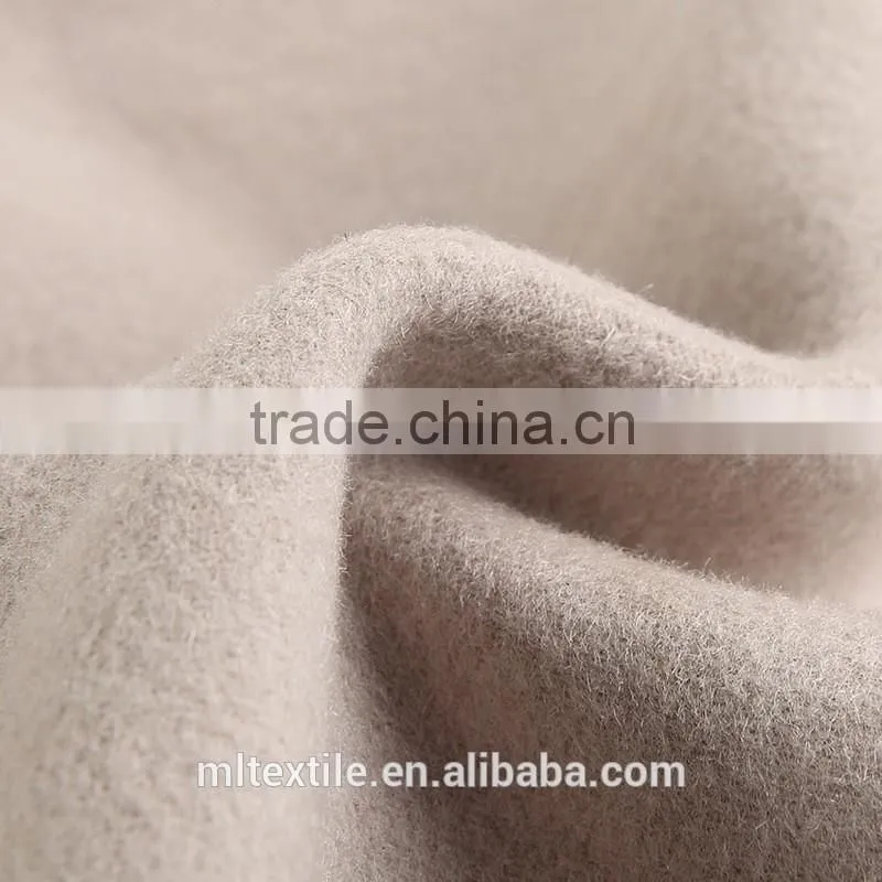 high-grade double-sided pure wool woolen fabrics cashmere woolen cloth