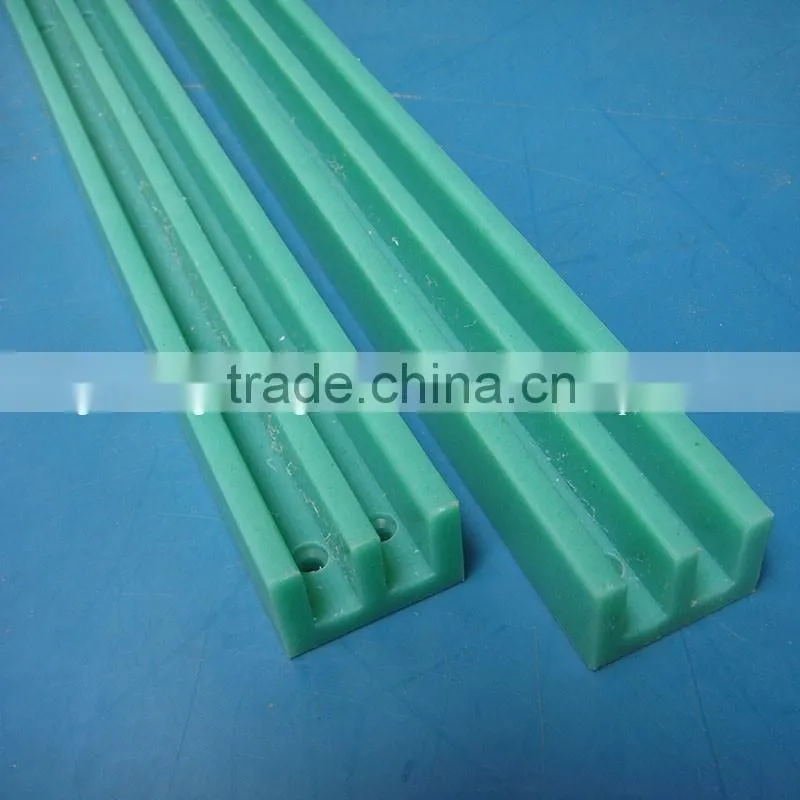 China wholesale cheap cnc machined plastic uhmwpe PE100 linear guide rail