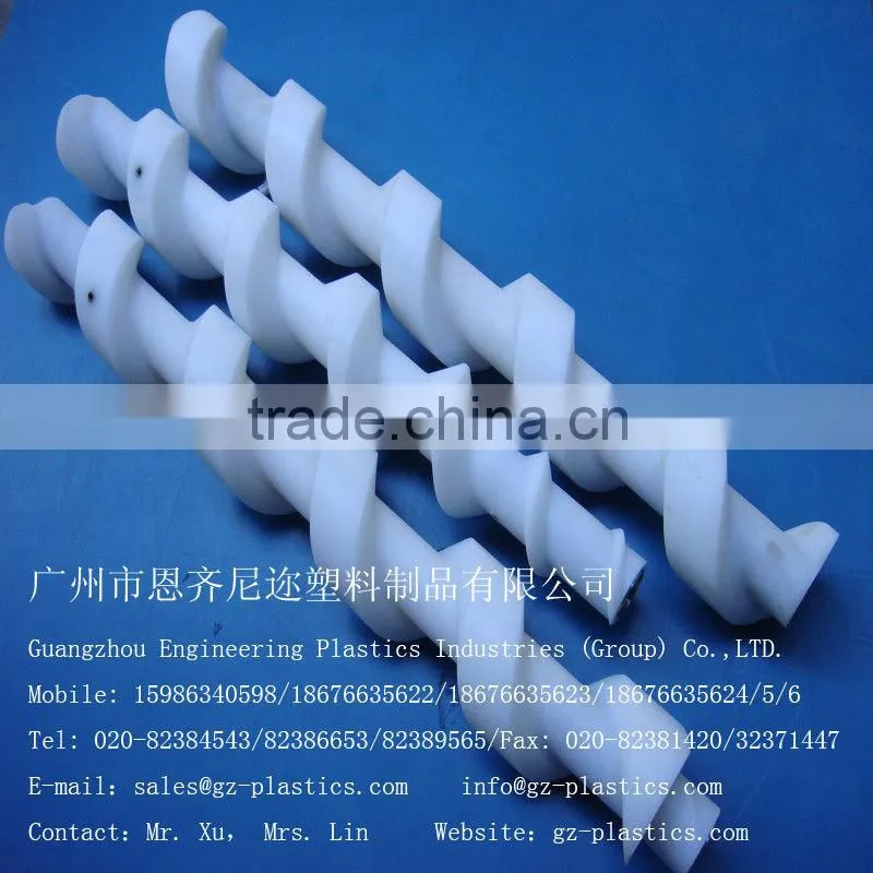 good hardness uhmw-pe screw furniture fittings plastic
