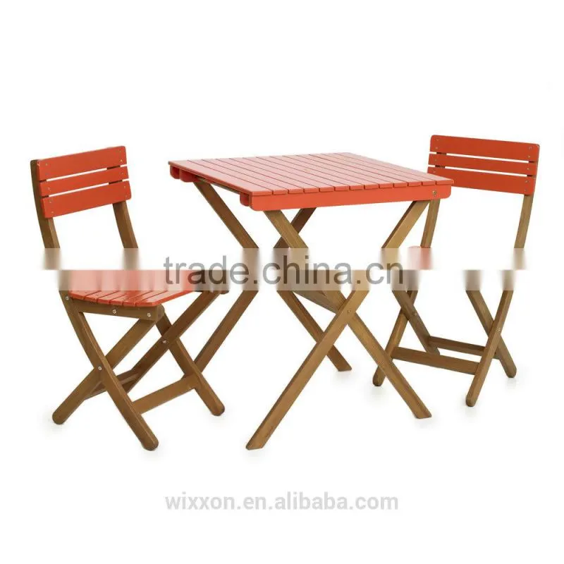 Wooden Folding Garden Table Set,Chair Set,Wooden Bistro Table Set,Bistro Chair Set,Patio Wooden Table Set,Garden Chair Set