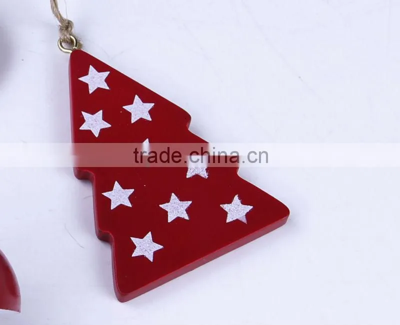 2014 new design beautiful wood mushroom heart shaped hang plaque