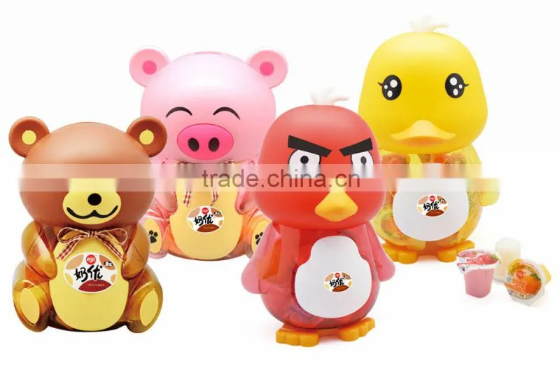 hot sales cup jelly toy jar fruit cup jelly