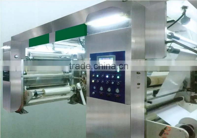 Automatic film laminating machine for making plastic
