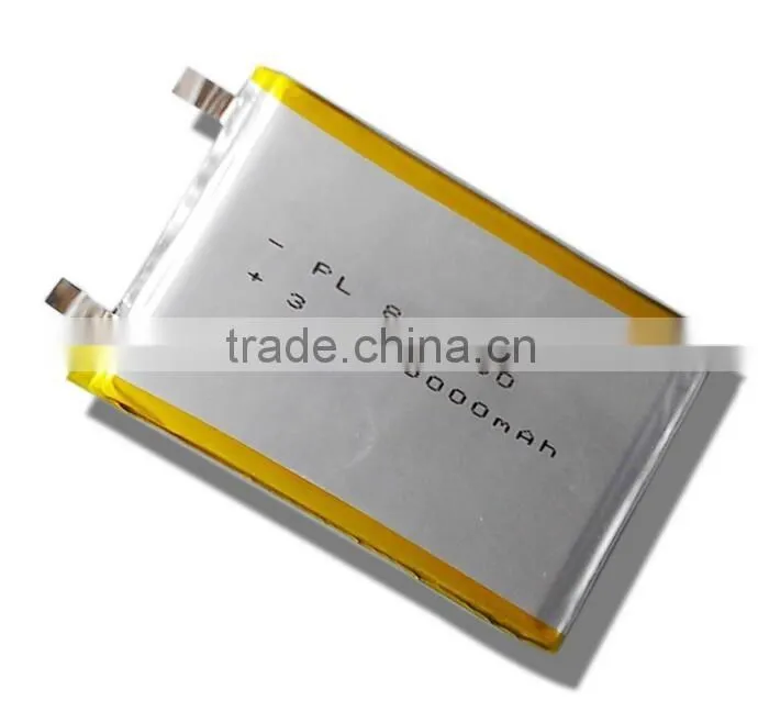 Factory wholesale lithium battery, polymer li-ion rechargeable battery 3.7v 4100mah 805085