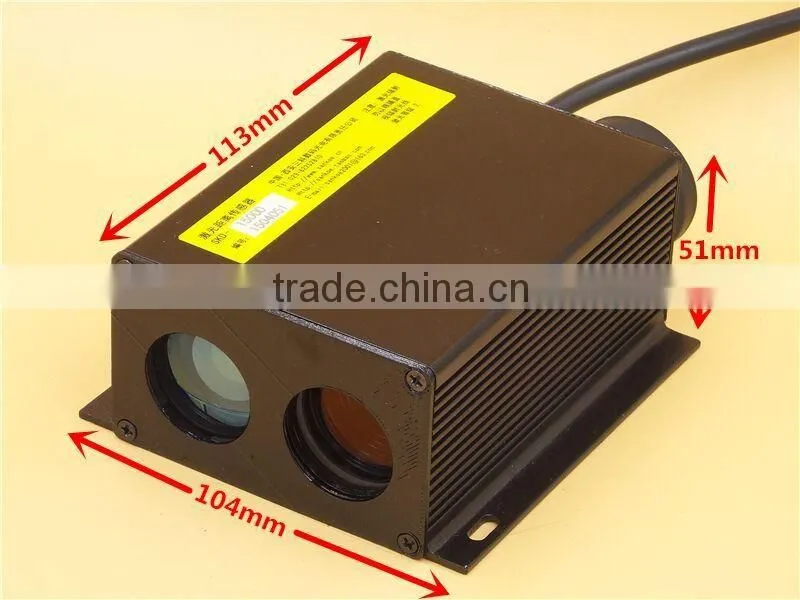 1500m laser rangefinder with RS232 Serial port 905nm protection grade IP67