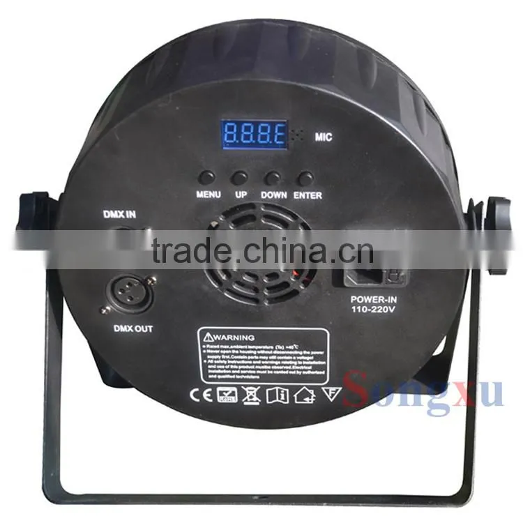 2015 newest 9x3w plus 1x30w high power cob led par lights led par 64 led par cans for christmas wedding stage