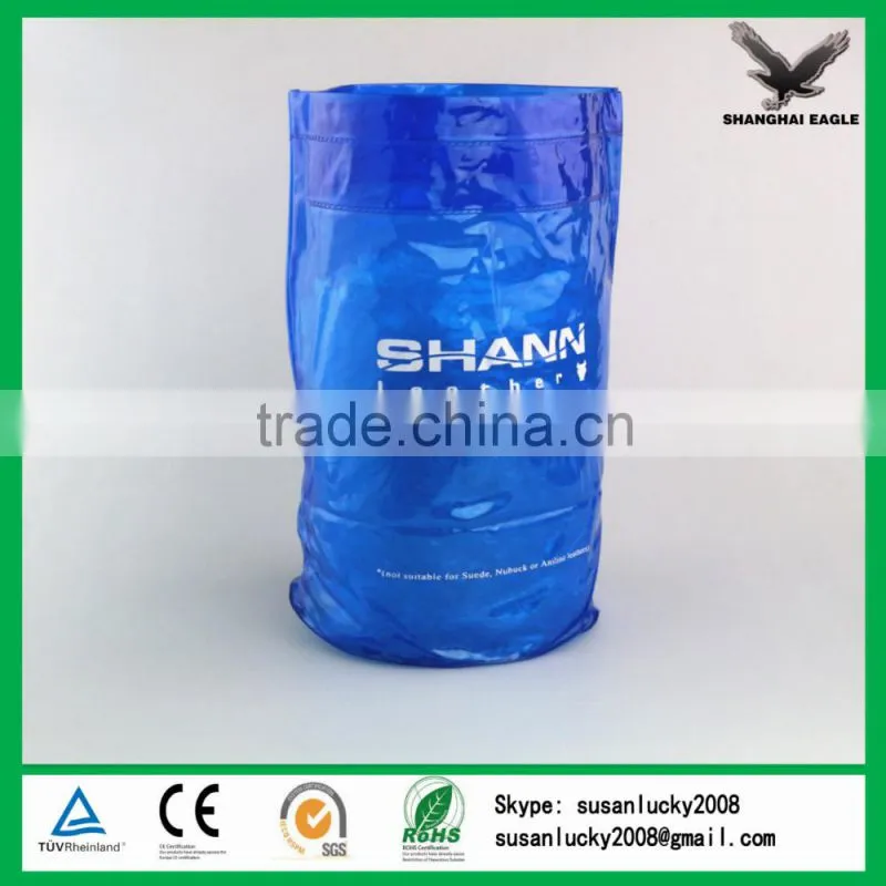 China Shanghai supplier hot sealing pvc cosmetic zipper bag