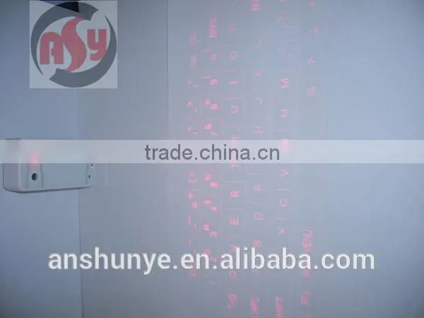 Wireless Bluetooth laser projection virtual keyboard English Ultra Portable Mini Keyboard For lenovo iphone huawei