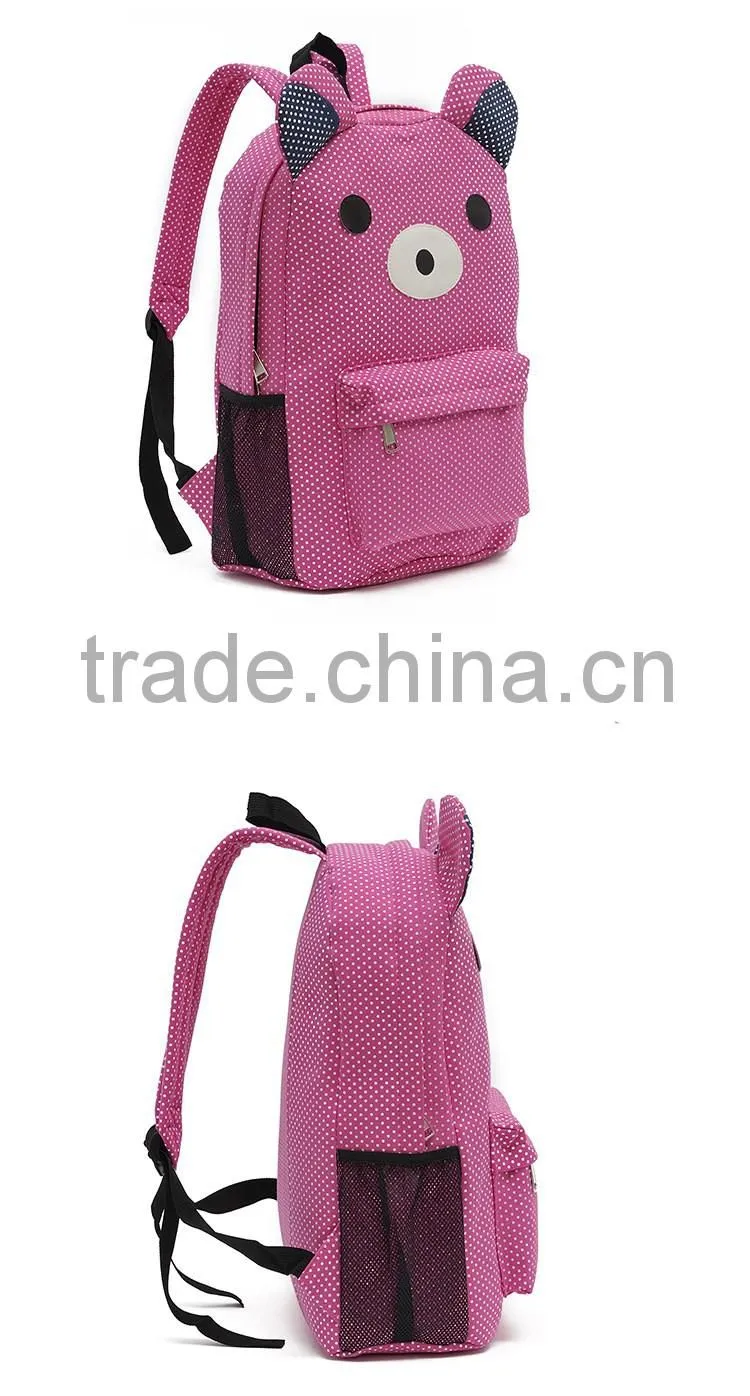 china products cute schoolbag custom backpack for girls