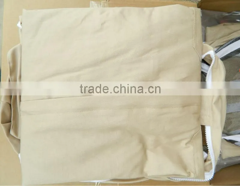 100% cotton honey beekeeping breathable coverall beekeeping suit