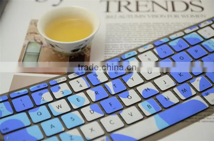 2016 Hot selling !! Camouflage pattern Silicon Keyboard Protector Skin cover for Macbook Pro 13 15 17 online shopping