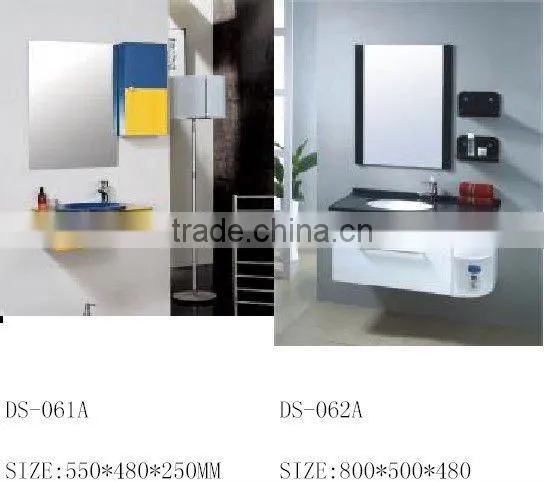 pvc bathroom vanity/commercial pvc bathroom vanities/slim pvc bathroom vanity