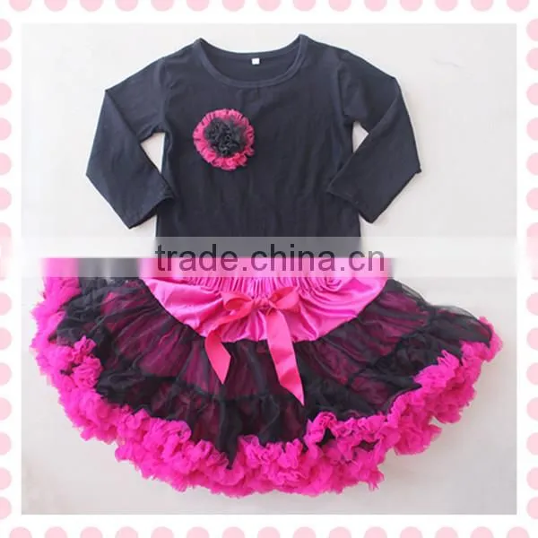 2013 Wholesale Spring Zera Style Pettiskirt Baby Clothing Set