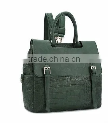 girl's fashion leather backpack korea style backpack
