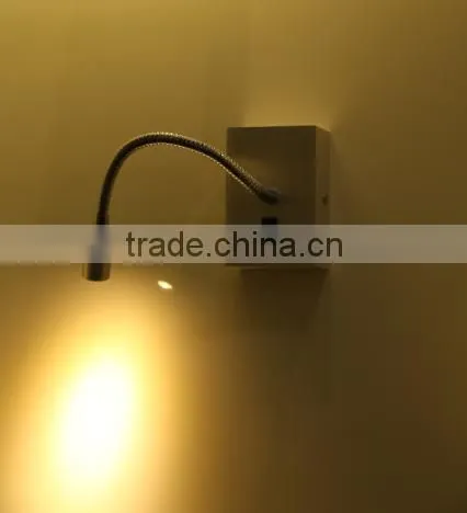 spain reading silver goose neck bedding wall light reading washer light