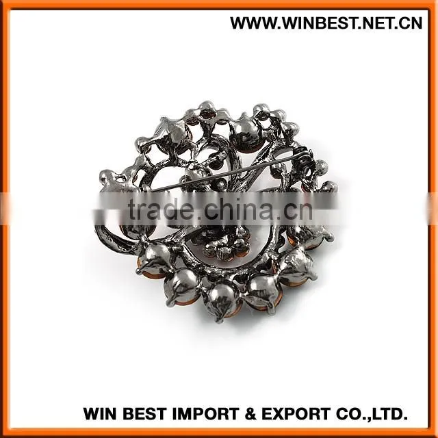2015 Hot selling peacock brooch, peacock brooch pin,bulk peacock brooch