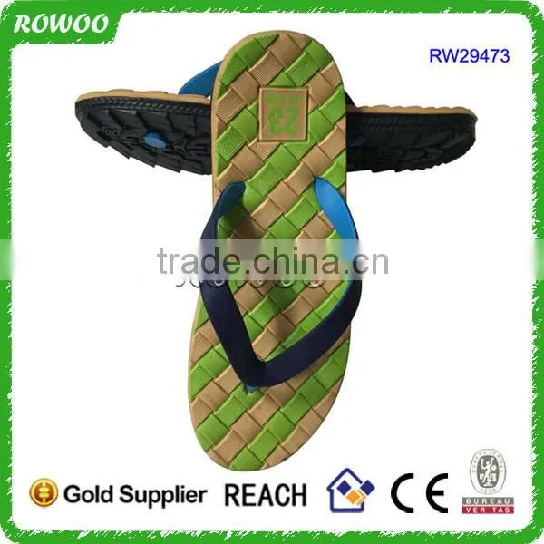RW29473 flip flops straw man, sports sandals men summer, new design flip flops for men