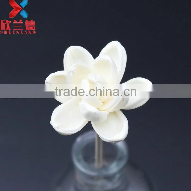 Home decor flower diffuser white sola flowers wholesale