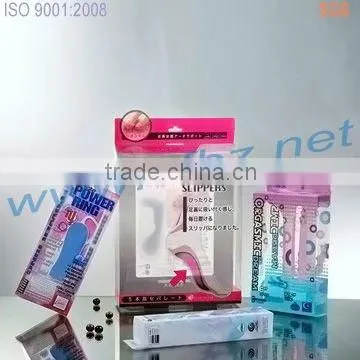 CMYK offset printed plastic packing gift display box