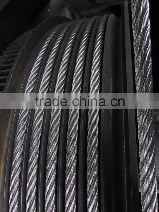 factory supply 304 Stainless steel wire rope 1x7,7x7,1x19,6x36,7x19,1x37,7x37