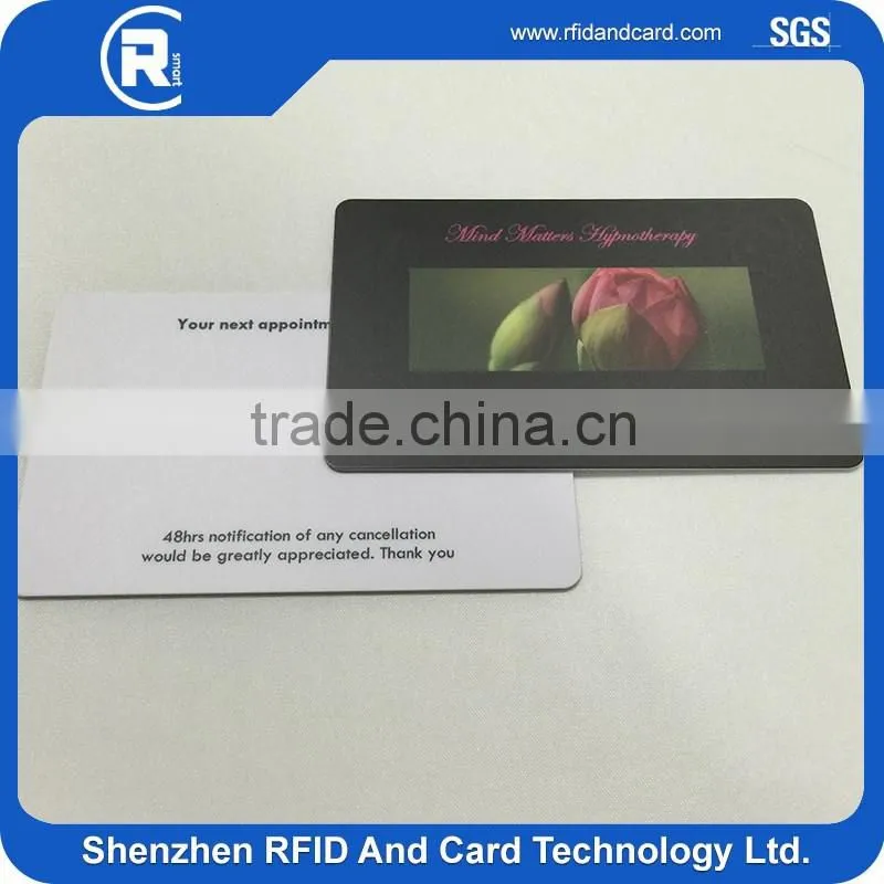 NFC rfid smart PVC business blank or printing card
