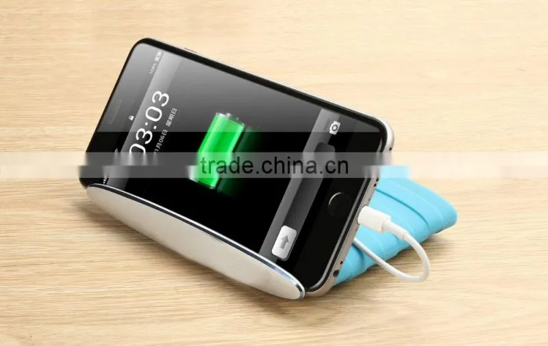 With mobile holder usb wall charger mobile phone 8000mah cell phone charger