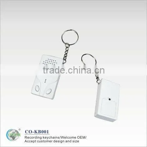 mini sound recorder keychain