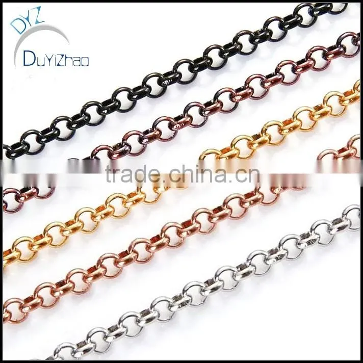 New Biker Design Stainless Steel Gold Cuban Chain Men/Boys Necklace