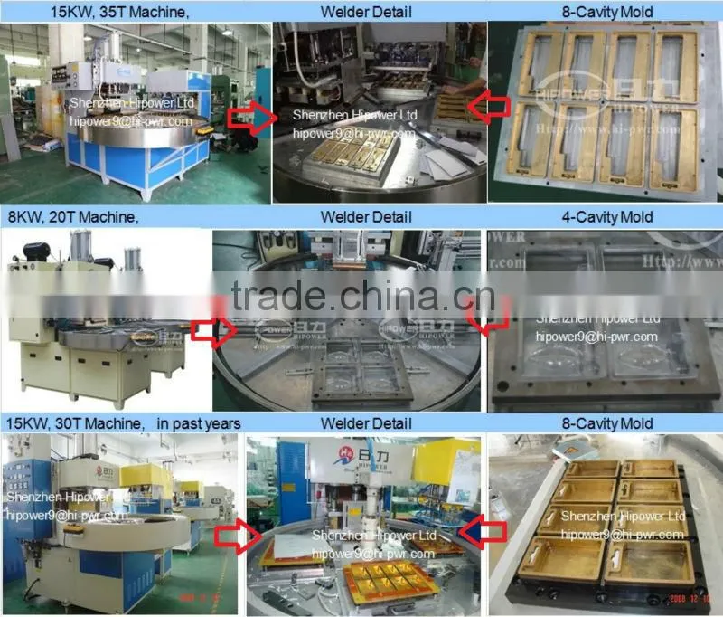 Shenzhen High Frequency Blister Packing Machine for Lighters, Battery