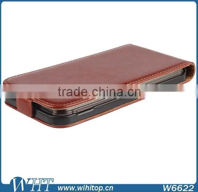 New Arrival Cell Phone Case Vertical Flip Cover for HTC One M9 Leather Case