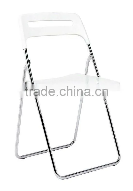 Santang plastic folding chair with metal frame 1071