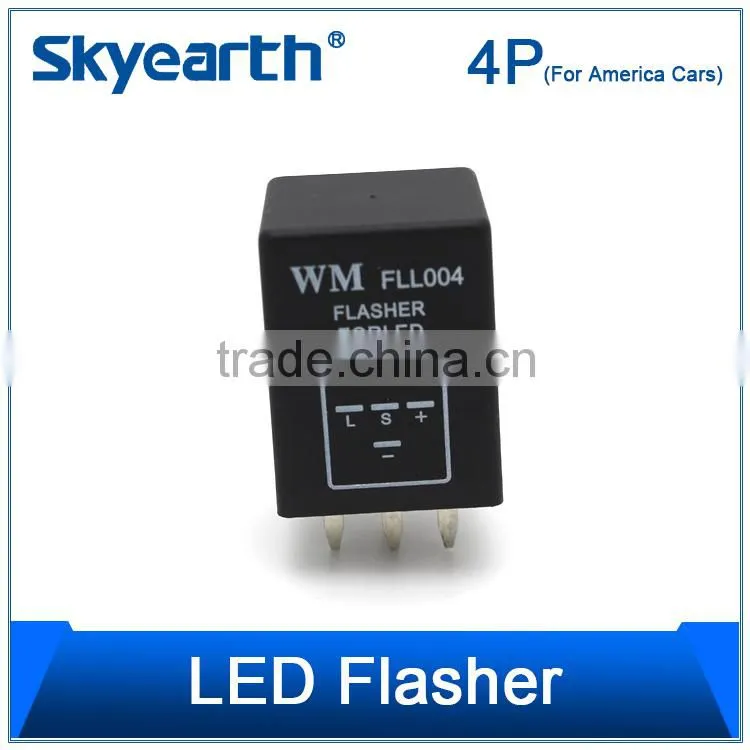 Auto thermal Flasher electronics flasher 12V 24V 150W WM FLT552 4P