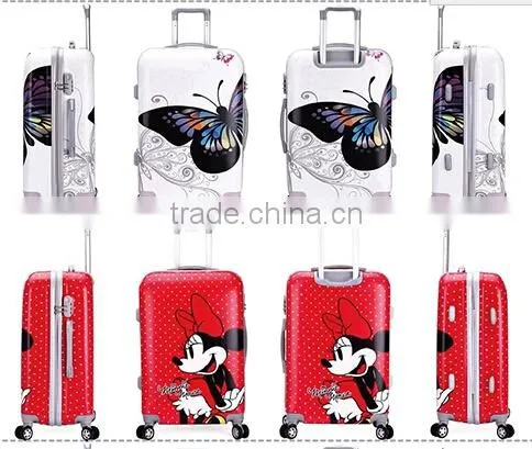 sky girls abs travel luggage