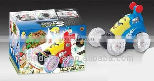 With USB cable mini high speed rc car red and blue color