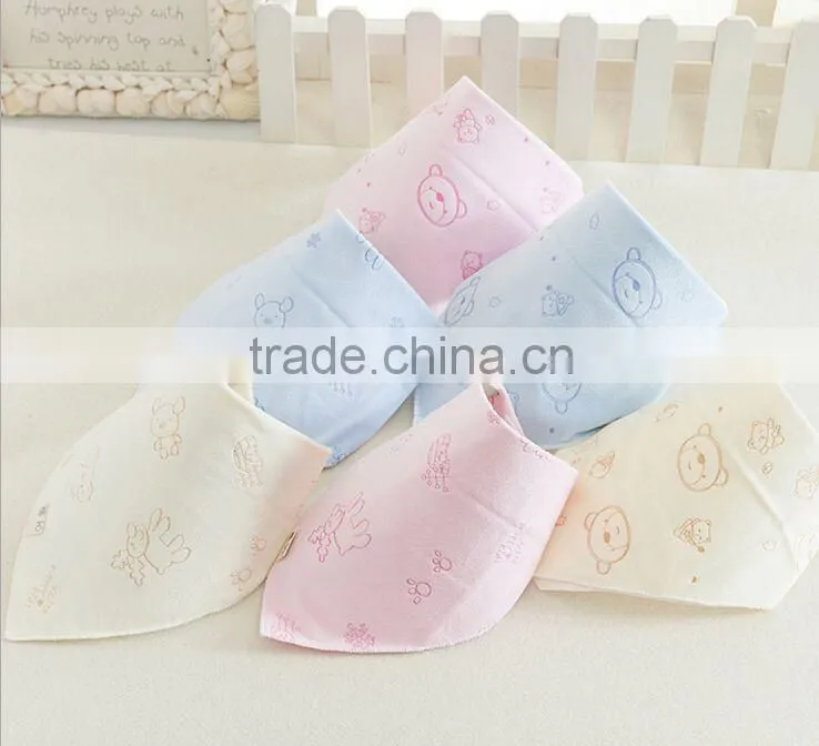 Competitive price print lovely animals baby bibs