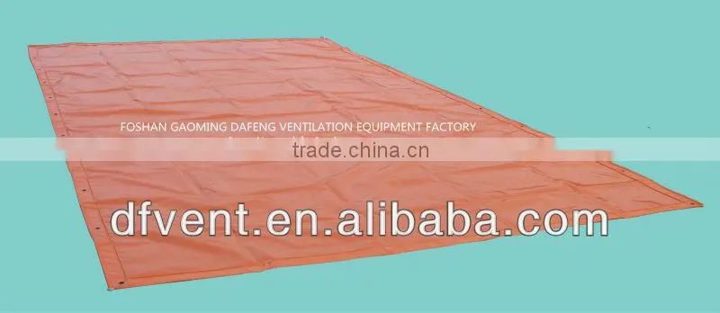 Normal plastic fabric tarpaulin tarps with eyelet and rope