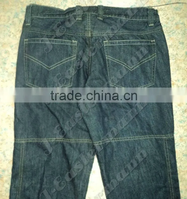 Blue Denim Jeans For Motorcycle with Kevlar