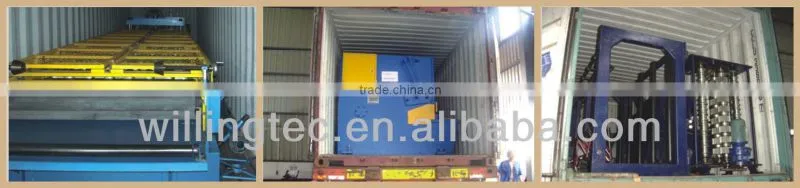 Mading in China Hydraulic galvalume Steel Glazed Tile Metal Roof Ridge Cap Roll Forming Machine