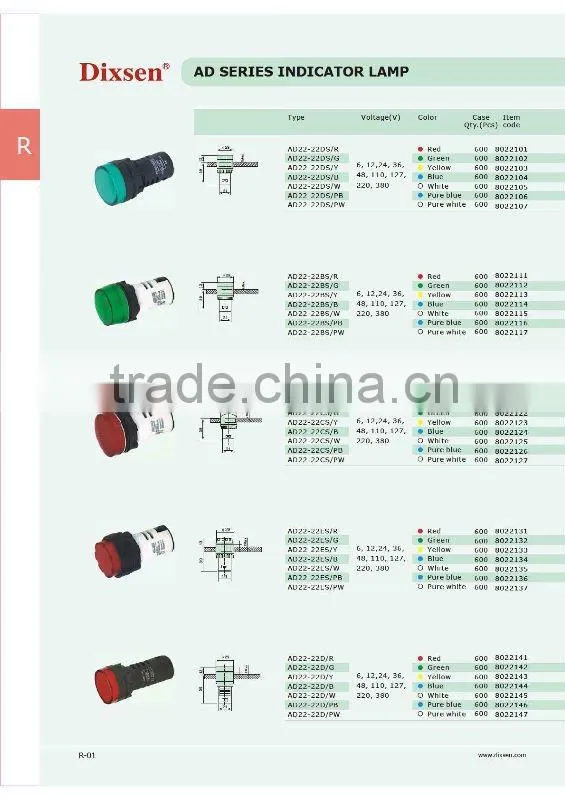 Indicator lamp/Pilor