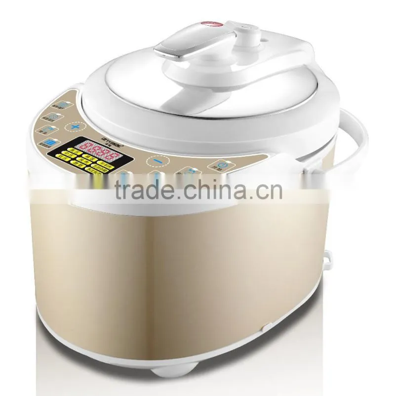 2015 Hot 5L New Digital Control Electric Quick Rice Cooking Useful Multifunction Electric Pressure cooker