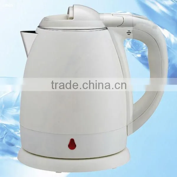 1.2L Zhongshan household/home appliances black color concealed heating element electric whistle kettle