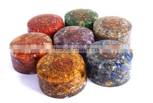 Supplier Of Chakra Sets : Chakra Orgone Energy Tower Buster Set