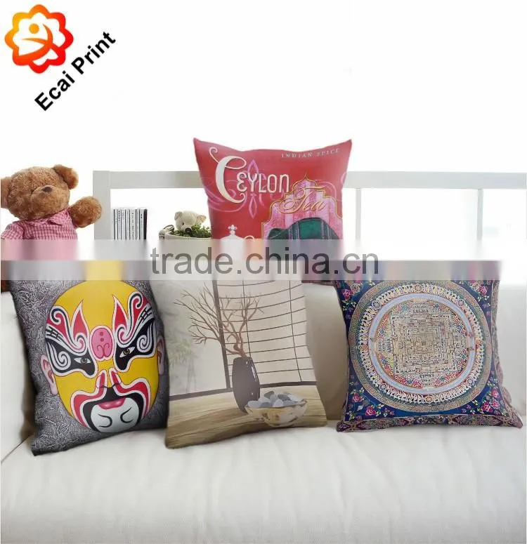 2016 dropship high quality digital printing Cushion Cover for promotion