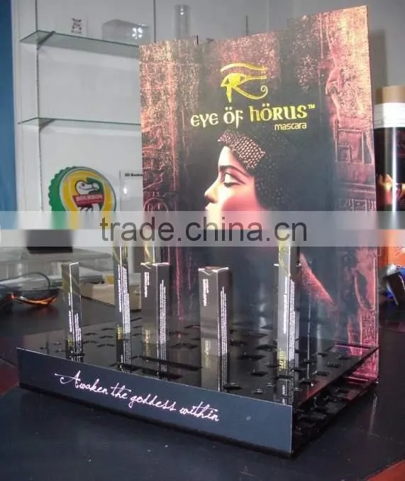 acrylic cosmetic display stand