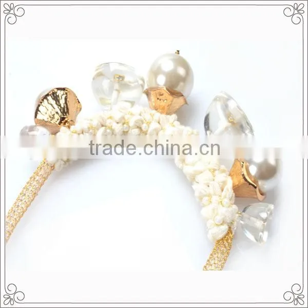 Factory Directly Sale Gold Chain Necklace With Chunky Charms