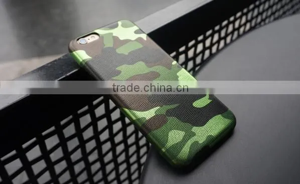 2016 Alibaba Newest Camouflage Pattern Mobile phone cover for iphone 6s plus