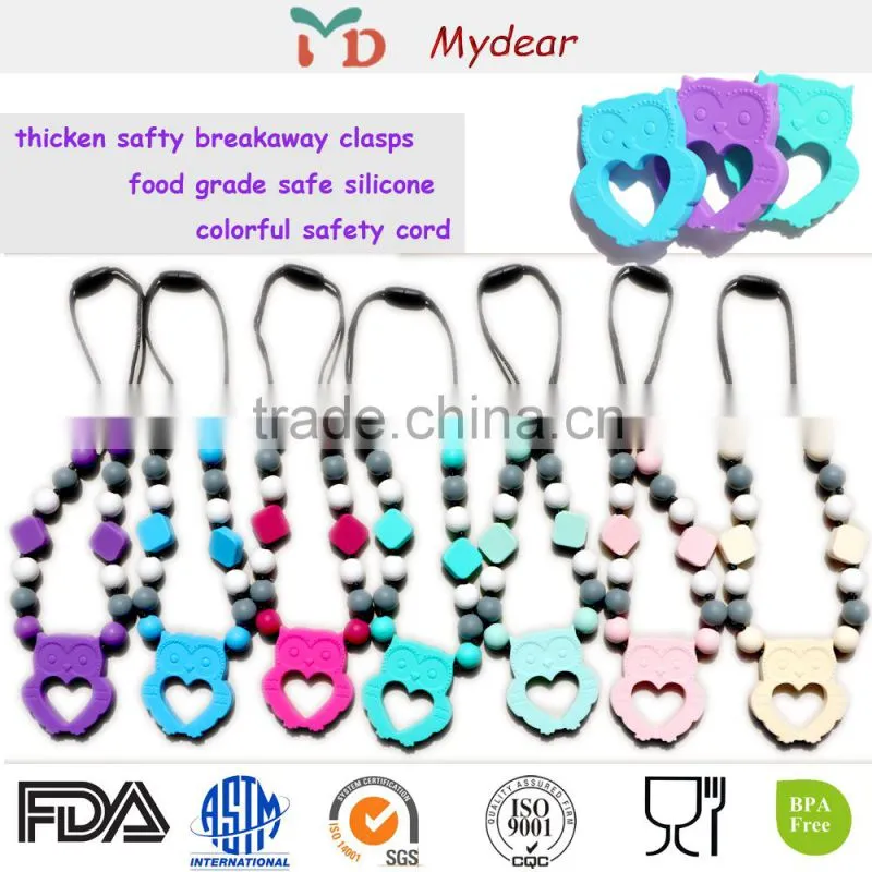 Custom Silicone Funny Baby Pacifier Clip