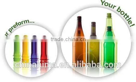 plastic bottle preform transperant pco 38mm 25gs PET preform for 300-500ML drink/juice bottle in medium temperature filling