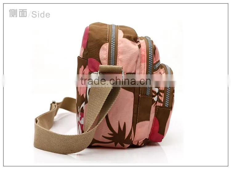2013 new model lady handbag shoulder bag,hight quality handbag made in china,long strap nylon shoulder bags